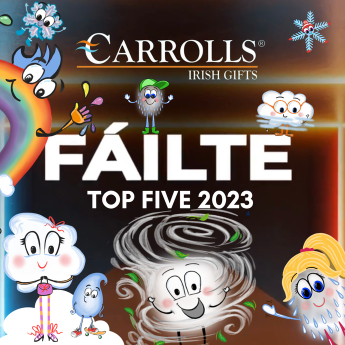 Wonderfully Weathery Books selected as Top 5 for the Fáilte initiative 2023 hosted by Carrolls Irish Gifts