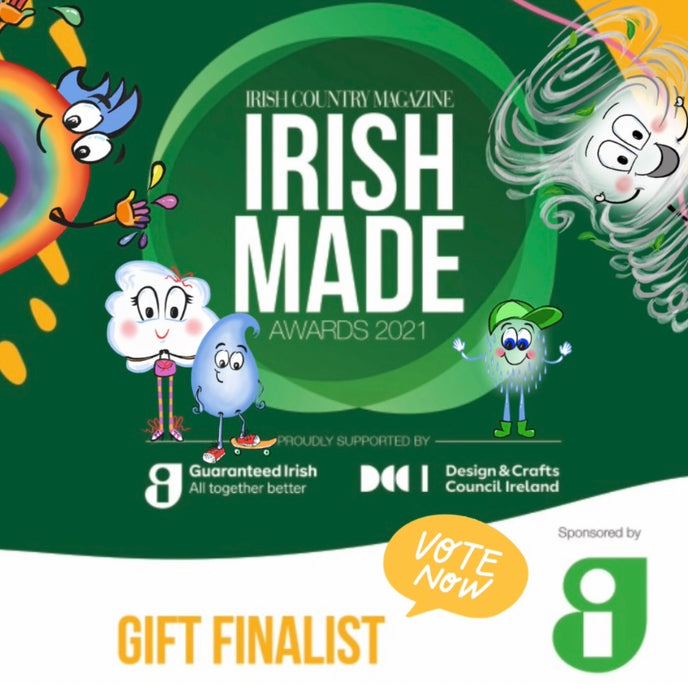WE ARE FINALISTS IN THE IRISH MADE AWARDS