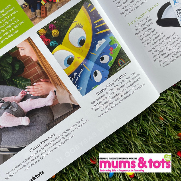 Sally Sunshine blazes in Spring edition of Mums and Tots Magazine